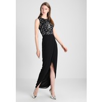 Lace & Beads Tall ATLAS WRAP Sukienka koktajlowa black LAD21C00U