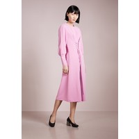 Tibi DRAPE CORSET MIDI DRESS Sukienka letnia pink TI821C03Q
