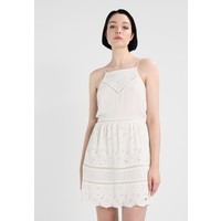 Superdry LILAH SCHIFFLI DRESS Sukienka letnia liner white SU221C09Z