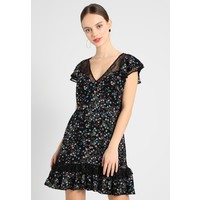 New Look Petite GLENDA FRILL TEA DRESS Sukienka letnia black NL721C031