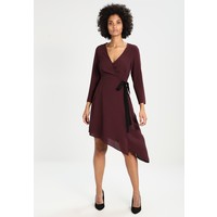 New Look ASYMMETRIC WRAP Sukienka letnia dark burgundy NL021C0PR