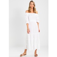 NA-KD DEBIFLUE OFF SHOULDER ANKLE DRESS Długa sukienka white NAA21C00L