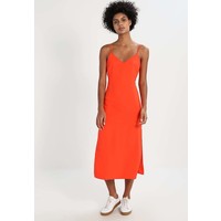 Miss Selfridge SIDE SPLIT Długa sukienka orange MF921C0GP