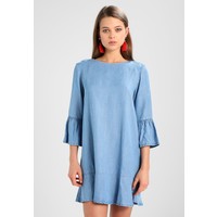 Mavi FRILL DRESS Sukienka jeansowa light indigo MA621C00J