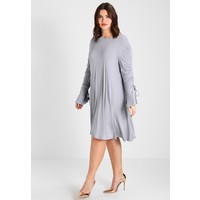 Glamorous Curve DRAWSTING SWNG DRESS Sukienka z dżerseju light grey GLA21C02R