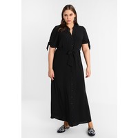 Evans PLAIN SHIRT DRESS Długa sukienka black EW221C05K