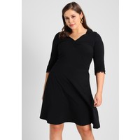Dorothy Perkins Curve TRIM DRESS Sukienka z dżerseju black DP621C07O