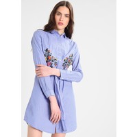 Dorothy Perkins EMBROIDERED DRESS Sukienka koszulowa blue DP521C1GN