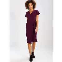 Dorothy Perkins CREPE WRAP Sukienka z dżerseju purple DP521C1AQ