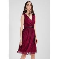 Dorothy Perkins SHOWCASE WRAP PLISSE DRESS Sukienka koktajlowa red DP521C19C