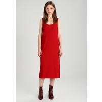 Calvin Klein Jeans DOUCE DRESS Długa sukienka tango red C1821C029