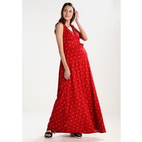 Envie de Fraise ROMAINE TANK Długa sukienka red/off white EF329F04P