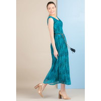 Monnari Plisowana sukienka maxi SUKIMP0-18L-DRE0710-KM08D700-R36