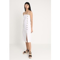 NA-KD BUTTON LOOK DRESS Sukienka letnia white NAA21C01I