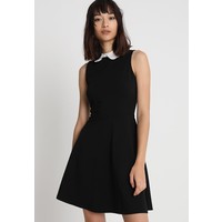 Dorothy Perkins COLLAR DRESS Sukienka z dżerseju black DP521C1KM