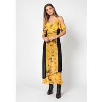 Religion POISE Długa sukienka yellow/black R1921C03R