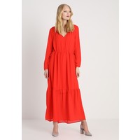 Saint Tropez CHECK WEAVED LONG DRESS Długa sukienka cayenne S2821C04R