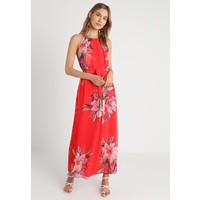 Wallis WATERCOLOUR FLORAL DRESS Długa sukienka red WL521C0GI