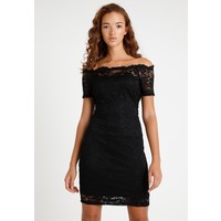 Vero Moda VMPETUNIA OFF SHOULDER DRESS Sukienka koktajlowa black VE121C1J7