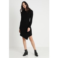AllSaints KRISTA DRESS Sukienka dzianinowa black A0Q21C05G