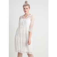 Zizzi GARLAND DRESS Sukienka letnia vanilla ice Z1721C035