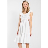 NA-KD DEBIFLUE V NECK CUT OUT DRESS Sukienka letnia white NAA21C012