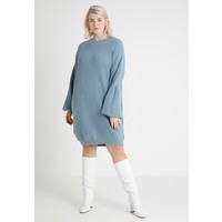 Glamorous Curve EXCLUSIVE DRESS Sukienka dzianinowa dusty blue GLA21C04W