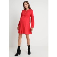 ohma! NURSING DRESS WITH BALLON SLEEVES Sukienka letnia red OH029F009
