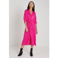 Topshop Długa sukienka bright pink TP721C10O