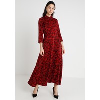 YASANIMA LONG DRESS LEO Długa sukienka black/red Y0121C0KF