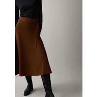 Massimo Dutti Długa spódnica brown M3I21B02A