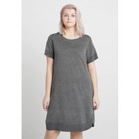 Zizzi MELICE DRESS Sukienka dzianinowa dark grey Z1721C05K