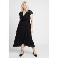 Vero Moda Curve VMVIDA ANKLE DRESS Długa sukienka black VEE21C016