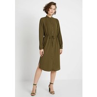 Vila VIMIRUNA L/S SHIRT DRESS Sukienka koszulowa dark olive V1021C1DF