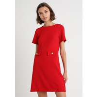 Dorothy Perkins BUTTON DETAIL POCKET SHIFT Sukienka letnia red DP521C1NG