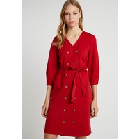 Dorothy Perkins Tall DOUBLE BREASTED BUTTON DRESS Sukienka z dżerseju burnt red DOA21C05N