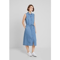 Monki JANNA DRESS Sukienka jeansowa blue MOQ21C03O