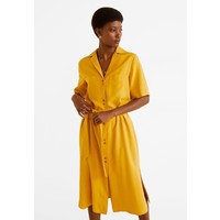 Mango ODENA Sukienka koszulowa mustard yellow M9121C3O6