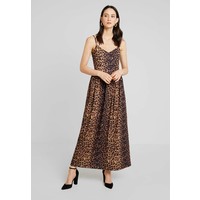 Anna Field Długa sukienka light brown/black AN621C1D6