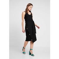 ICHI ALABAMA DRESS Sukienka z dżerseju black IC221C087