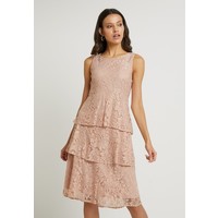 Wallis TIERED DRESS Sukienka koktajlowa dusky pink WL521C0M9