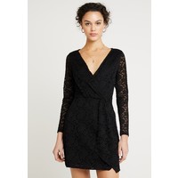 Abercrombie & Fitch TWIST FRONT DRESS Sukienka koktajlowa black A0F21C027