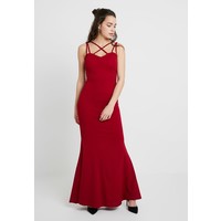 WAL G. LONG CAMI DRESS Suknia balowa burgundy WG021C07Z