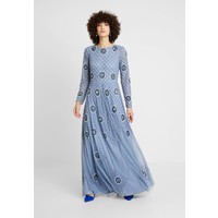 Lace & Beads AMBER Suknia balowa blue LS721C08D