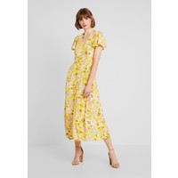Warehouse VINTAGE FLORAL TEA DRESS Długa sukienka yellow WA221C0KS