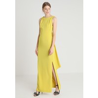 Whistles TIE BACK DRESS Suknia balowa yellow WH021C047