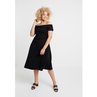 Dorothy Perkins Curve BARDOT TWIST DRESS LIVERPOOL Sukienka z dżerseju black DP621C0BT