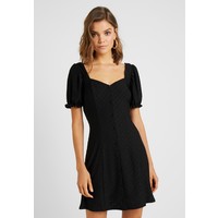 New Look BUTTON PRAIRIE DRESS Sukienka koszulowa black NL021C12Y