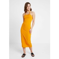 Even&Odd Długa sukienka orange EV421C0W5