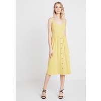 New Look BUTTON FRONT Sukienka letnia yellow spice NL021C0ZY